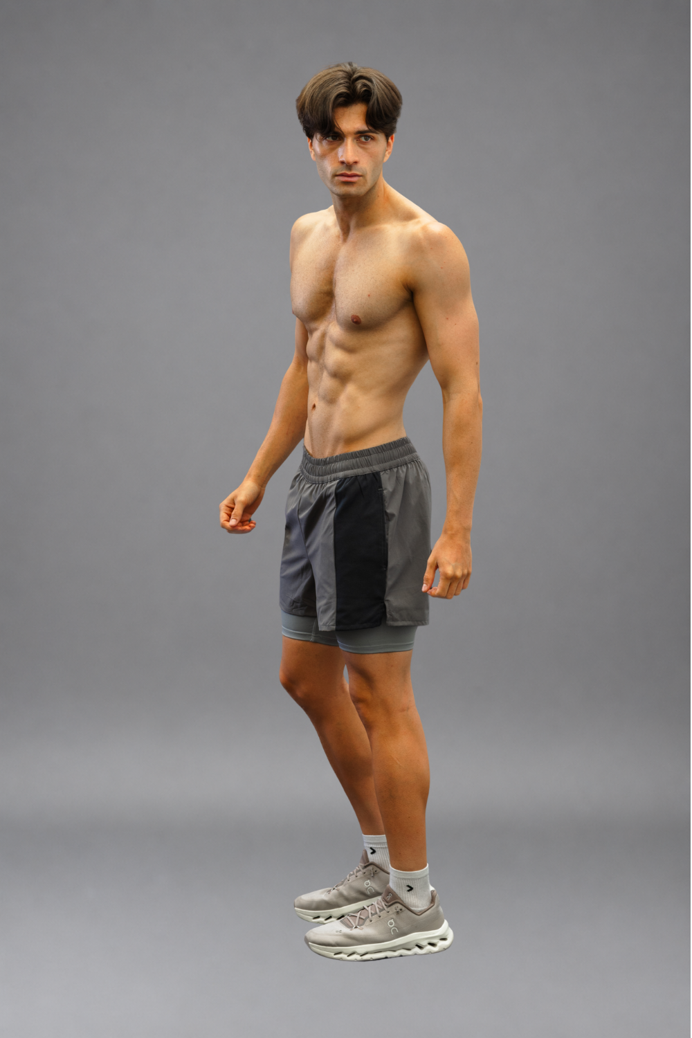 Left-Handed Quickdry Advance Shorts – Stone