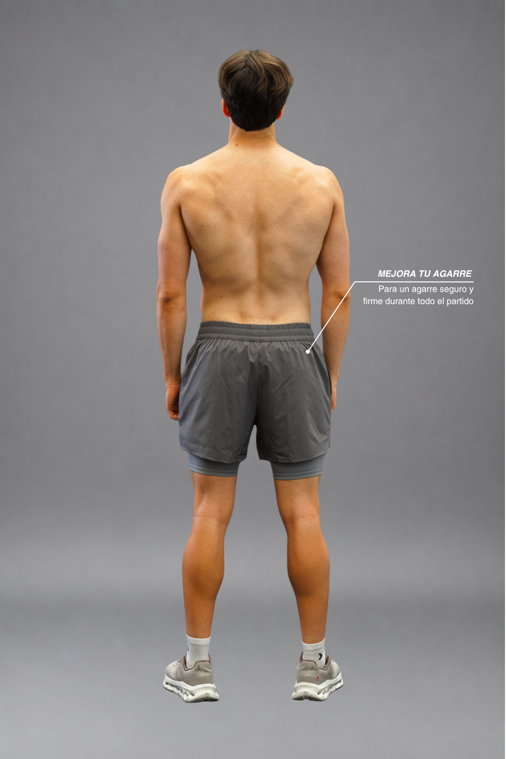 Left-Handed Quickdry Advance Shorts – Stone