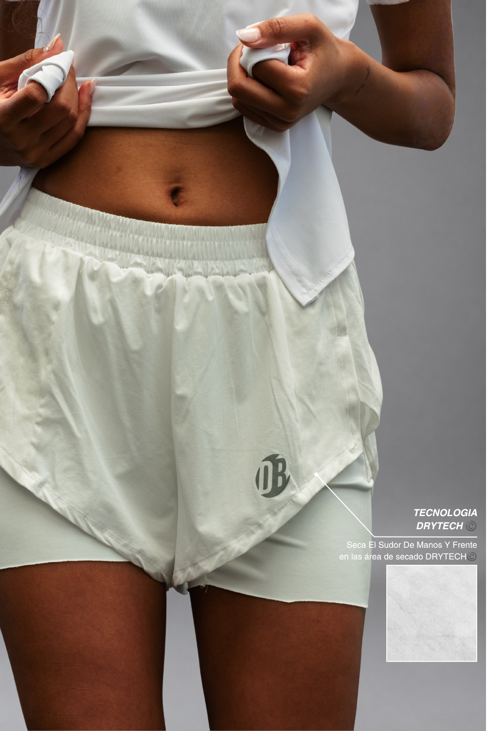 Women's Dryquick Classic Shorts – White