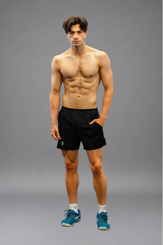 Left-Handed Quickdry Classic Shorts – Black