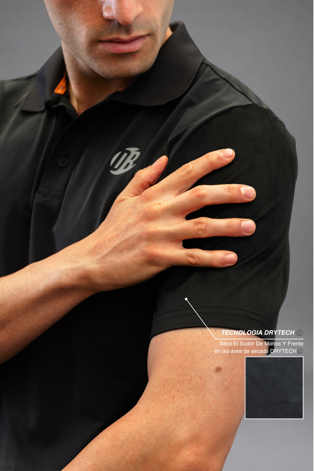 Dryplay Classic Polo – Black