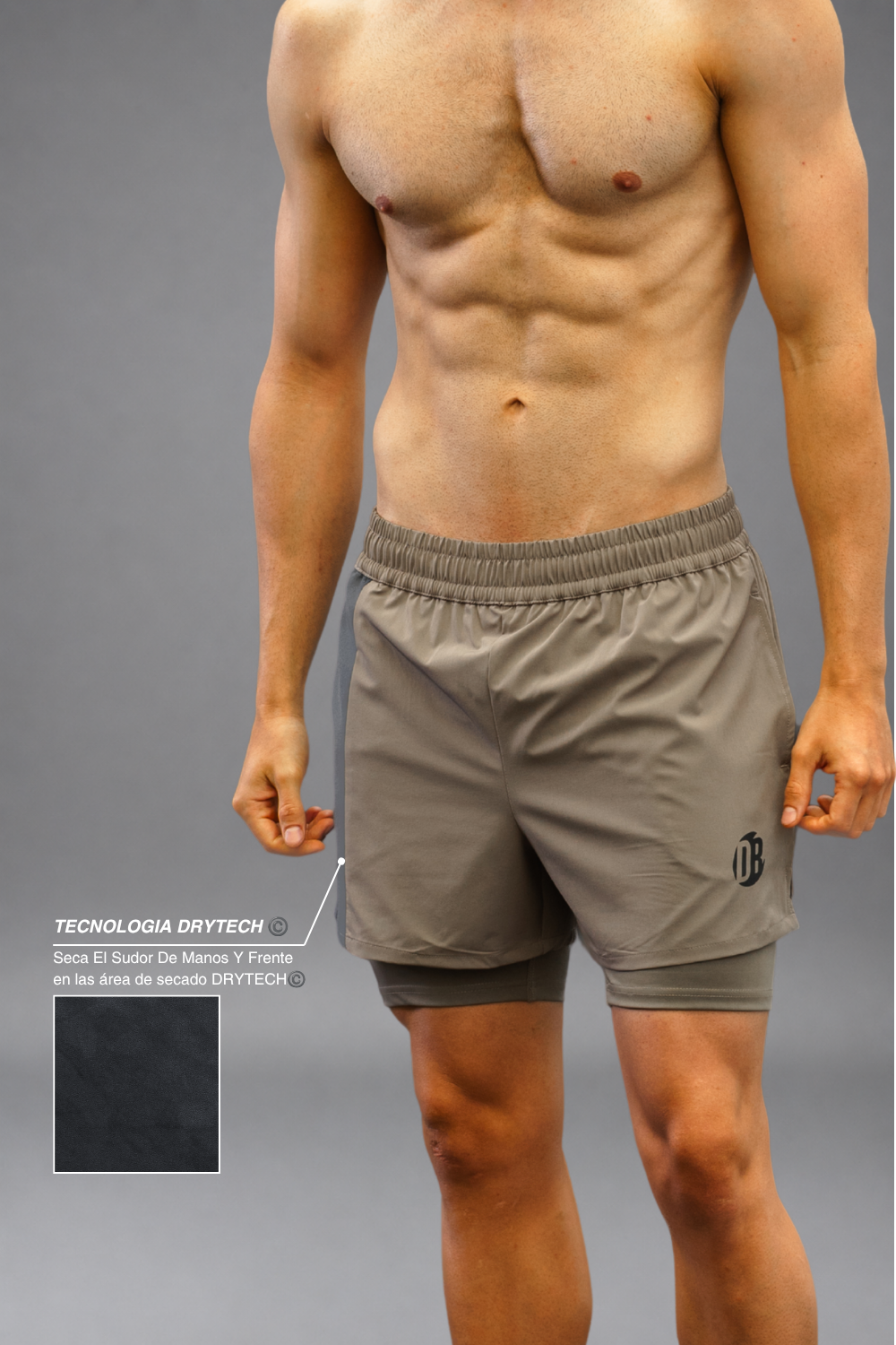 Quickdry Advance Shorts – Coffee